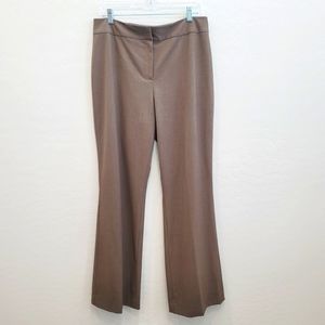 💕 Tahari By Arthur S. Lavine Brown Career Pants Women's Size 12